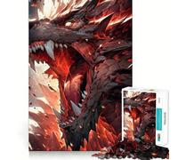Rompecabezas Nidhogg Dragon Viking Art para Adolescentes, 1000 Piezas, Juguete Inteligente, pasatiempo para el hogar, Corte preciso, Regalo para Festivales (50x75cm)