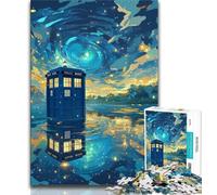 Rompecabezas Night Sky Gate para Adolescentes, 1000 Piezas, un desafío difícil y antiestrés, Toda la Familia (50x75cm)