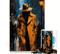 Rompecabezas Night Wanderer de 1000 Piezas para Adolescentes Ideal para estimular la Memoria, Reducir el estrés y Crear un Rompecabezas de Corte Suave Regalo artístico (38x26cm)