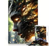 Rompecabezas NINFA Ancestral del Árbol para Adultos, 1000 Piezas, Estimulación Cognitiva de la Memoria, Entretenimiento, Bordes Definidos, (38x52cm)