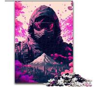 Rompecabezas Ninja de 1000 Piezas para Adultos, tamaño 50x75cm, para Adolescentes y familias, decoración DIY desafío Mental.