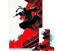 Rompecabezas Ninja en Acción de 1000 Piezas para Adolescentes Juguete para desarrollar la Mente Divertido y Relajante Diseño para armar (50x75cm)