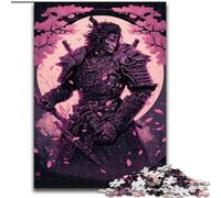 Rompecabezas Ninja japonés de 1000 Piezas para Adultos, Rompecabezas de cartulina, Juego Familiar, Obra de Arte Decorativa DIY, tamaño 38x26cm