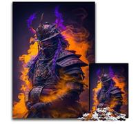 Rompecabezas Ninja Japonés de 1000 Piezas, Regalos, Rompecabezas Difíciles para Adultos, Decoración DIY, Desafío Mental, para Adultos, Familia, Regalo Navideño, 26x38cm/10,23x14,96 Pulgadas