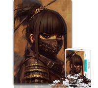 Rompecabezas Ninja japonés para Adolescentes, 1000 Piezas, Juguete Educativo Intelectual, descompresor, Regalo de Amigo Secreto, 75x50cm