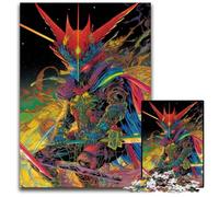 Rompecabezas Ninja Samurai de 1000 Piezas para Adultos, Adolescentes, Parejas y Amigos para cumpleaños y Navidad, 26x38cm/10,23x14,96 Pulgadas.