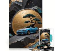 Rompecabezas Nissan R Bonsai Tree de 1000 Piezas para Adultos, Juguete cognitivo para Fortalecer los Lazos afectivos, Ideal para armar y Crear un Regalo de Papá Noel (50x75cm)