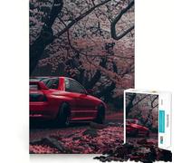 Rompecabezas Nissan Sakura Silvia GTR Sport Car para Adultos, 1000 Piezas, Juguete de lógica Resistente, Alivio de tensión, Borde Transparente, Regalo Premium (50x75cm)