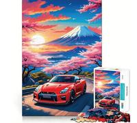 Rompecabezas Nissan Skyline GTR R de 1000 Piezas para Adultos Regalos Divertidos y de Ocio Precioso Regalo (50x75cm)