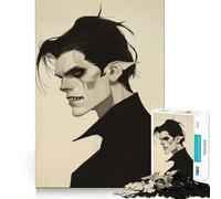 Rompecabezas Nocturne Revenant de 1000 Piezas para Adolescentes Juguete de lógica y Habilidad Suave, Relajante, de Corte preciso Regalo Ideal (38x26cm)