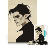 Rompecabezas Nocturne Revenant de 1000 Piezas para Adultos Mejora la Memoria Ideal para el Ocio Corte Firme Fiestas (50x75cm)