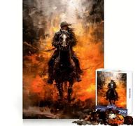 Rompecabezas Nomad Knight de 1000 Piezas para Adolescentes Desarrolla la Mente y Divierte a Toda la Familia Bordes precisos Regalo Memorable (38x26cm)