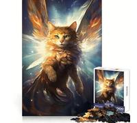 Rompecabezas Noria Cat Guardian de 1000 Piezas para Adolescentes Juguete Relajante con Bordes Ajustados Regalo Premium (38x52cm)