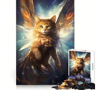 Rompecabezas Noria Cat Guardian para Adultos, 1000 Piezas, Juguete de lógica Fina, Casual y Relajante, con Bordes limpios, Pieza de Arte Fina (38x26cm)