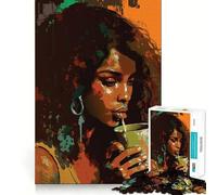 Rompecabezas Nos Encanta el café de 1000 Piezas Ideal para estimular la concentración Diversión Garantizada Corte láser para un Ajuste Actividad para Compartir con Tus Seres Queridos