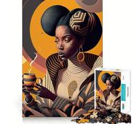 Rompecabezas Nos Encanta el café de 1000 Piezas Juego de concentración Mental Corte de precisión Bordes Lisos Actividad Absorbente para Noches tranquilas (38x26cm)