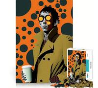 Rompecabezas Nos Encanta el café de 1000 Piezas para Adolescentes Juego para estimular la Mente Montaje Seguro y Firme Actividad Divertida para Toda la Familia (50x75cm)