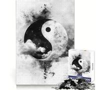 Rompecabezas Nubes Yin Yang para Adolescentes, 1000 Piezas, para desarrollar la Memoria, Tiempo Libre, Bordes limpios, Regalo Encantador 50x75cm