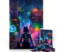 Rompecabezas Nunca tuviste Que salvarme para Adultos, 1000 Piezas, Entrenamiento de Memoria, recreación Tranquila, Corte Impecable, Regalo navideño (38x52cm)