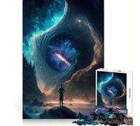 Rompecabezas Observador del Espacio para Adultos 1000 Rompecabezas Fortalecen la Memoria Alivian la Ansiedad Bordes Lisos Sorpresa Cálida (38x26cm)