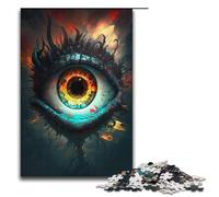 Rompecabezas Ojos del Abismo de 1000 Piezas de Madera para Adultos y niños a Partir de 12 años. Diversión Familiar. 1000 Piezas (38 x 26 cm).