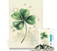 Rompecabezas One Lucky Clover para Adolescentes, 1000 Piezas, para estimular la Memoria, Juego de Mesa, Montaje de imágenes, Regalo navideño (38x52cm)