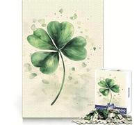 Rompecabezas One Lucky Clover para Adolescentes, 1000 Piezas, para estimular la Memoria, Juego de Mesa, Montaje de imágenes, Regalo navideño (38x52cm)