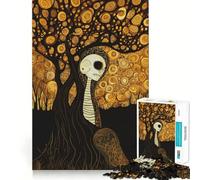 Rompecabezas One with Tree para Adultos, 1000 Piezas, Juguete de lógica Fina, Informal, Relajante, con Bordes limpios, Pieza de Arte Fina (38x26cm)