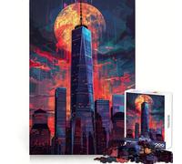 Rompecabezas One World Trade Center NY de 1000 Piezas para Adolescentes Ideal para Recordar Momentos de Tranquilidad Corte Suave y Elegante Regalo Elegante (38x52cm)