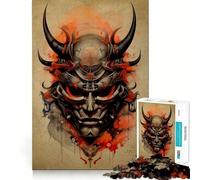 Rompecabezas Oni Samurai No 1000 Piezas para Adolescentes Juguete Relajante Que estimula la Memoria y fortalece los Bordes Regalo Premium (50x75cm)