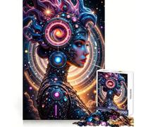 Rompecabezas Oráculo Celestial,1000 Piezas,Mejora la concentración,Relajante y Divertido,Corte Suave,Regalo de cumpleaños (50x75cm)