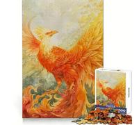 Rompecabezas Orange Phoenix de 1000 Piezas para Adolescentes Juguete para desarrollar la Mente Diseño Divertido y Relajante armar (50x75cm)
