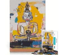 Rompecabezas Original de 1000 Piezas con Pintura de meditación de Buda para Adultos Juguete para Fortalecer el Cerebro y el espíritu Libre Ideal para el hogar Navidad (38x26cm)