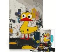 Rompecabezas Original de 1000 Piezas Patito Amarillo para Adolescentes Juguete Educativo para Toda la Familia Diseño Elegante Regalo Ideal (38x52cm)