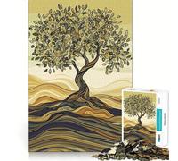 Rompecabezas Original del Olivo para Adolescentes, 1000 Piezas, Juguete Intelectual, Escape Tranquilo, Corte de Calidad, Regalo de Temporada (50x75cm)