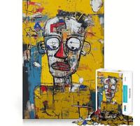Rompecabezas Original Hombre con Gripe, 1000 Piezas para Adolescentes, Ideal para Recordar, estimular la Tranquilidad, Momentos de Paz, Corte Suave y Regalo Elegante (38x52cm)