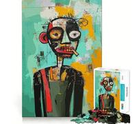 Rompecabezas Original Retrato de Hombre después del Trabajo para Adultos, 1000 Piezas, Ideal para estimular la Memoria y Relajarse Corte (38x52cm)