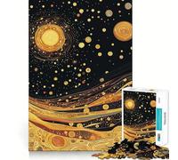 Rompecabezas Originales Golden Sky Art para Adultos, 1000 Piezas, para Fortalecer la Memoria, Actividad para el hogar, Bordes limpios, Regalo Festivo (50x75cm)