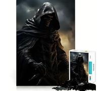 Rompecabezas Oscuro de la Parca para Adultos, 1000 Piezas, estimula la Memoria, diversión Relajante, Corte Premium, Regalo Original 38x52cm