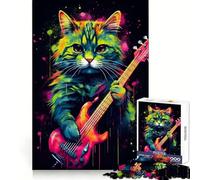Rompecabezas Oscuros del Gato Ashera para Adultos, 1000 Piezas, estimula la Memoria, diversión Relajante, Corte Premium, Regalo Original 38x26cm