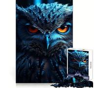 Rompecabezas Owl Magic de 1000 Piezas para Adolescentes Juego Inteligente de Rompecabezas Tiempo de Aprendizaje Imagen para armar Un Regalo Encantador (50x75cm)