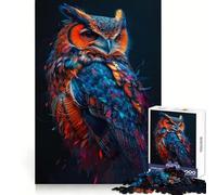 Rompecabezas Owl Magic de 1000 Piezas para Adultos Regalos Divertidos y de Ocio Precioso Regalo (38x26cm)