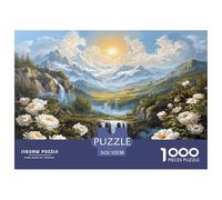 Rompecabezas Paisaje Hermoso Puzzle De 1000 Piezas para Adultos Decoración del Hogar 52x38cm/1000pcs