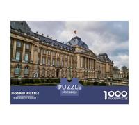 Rompecabezas «Palacio de Bruselas» 1000 Piezas-Desafío Mental Para Toda La Familia, Divertido Juego De Ingenio Para Poner A Prueba Tu Mente 38x26cm/1000pcs