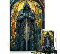 Rompecabezas Paladín en su Poder para Adultos, 1000 Piezas, Rompecabezas Mental, Disfruta del Montaje de imágenes, (38x26cm)