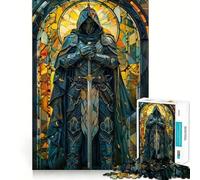 Rompecabezas Paladín en su Poder para Adultos, 1000 Piezas, Rompecabezas Mental, Disfruta del Montaje de imágenes, (38x26cm)