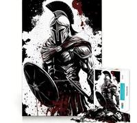 Rompecabezas Paladín Guerrero de 1000 Piezas para Adolescentes Juguete de lógica y Habilidad Suave, Relajante, Corte preciso Regalo Ideal (38x26cm)