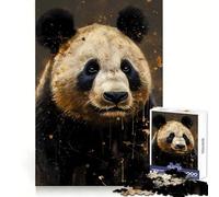 Rompecabezas Panda Amigo Imaginario de 1000 Piezas para Adolescentes Rompecabezas con Efecto de Memoria, luz Relajante y Montaje de imágenes (50x75cm)