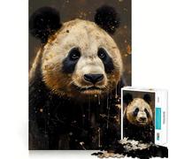 Rompecabezas Panda Amigo Imaginario de 1000 Piezas para Adolescentes Rompecabezas con Efecto de Memoria, luz Relajante y Montaje de imágenes (50x75cm)