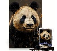 Rompecabezas Panda Amigo Imaginario de 1000 Piezas para Adultos Regalos para Fortalecer la Memoria y Relajarse mentalmente Corte Premium Sorpresa cálida (38x26cm)